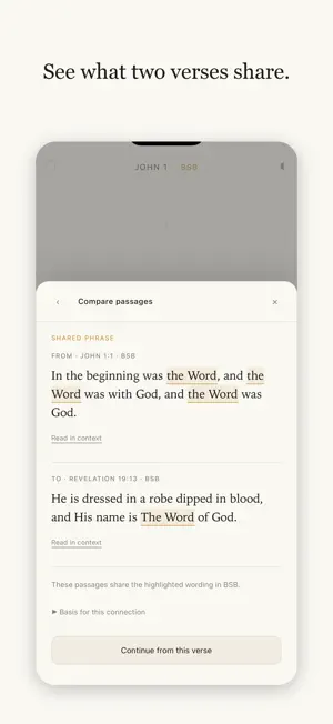 John 1:1 Cross Reference Bible screenshot 2