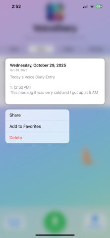 My Voice Diary Screenshot 4 of 10