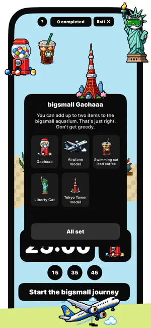 bigsmall - Widgets and Focus screenshot 2