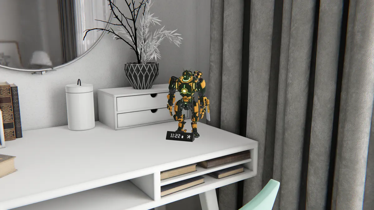 Robot Clock screenshot 1