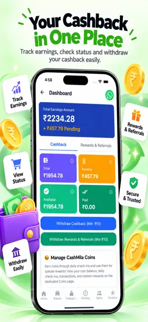 CashMila Cashback & Split Bill screenshot 4