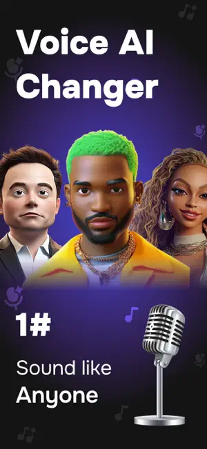 Voices Ai: Voice changer plus screenshot 1
