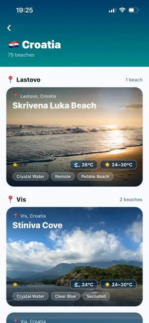 BeachFinder screenshot 2