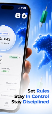 TradeLock: Trading Discipline iPhone screenshot
