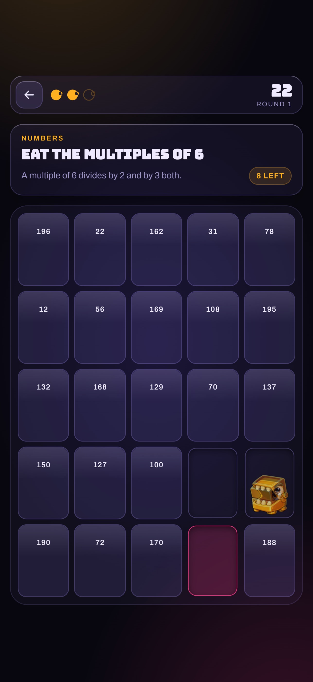 Screenshot 2 of Chompendium: Eat What Fits