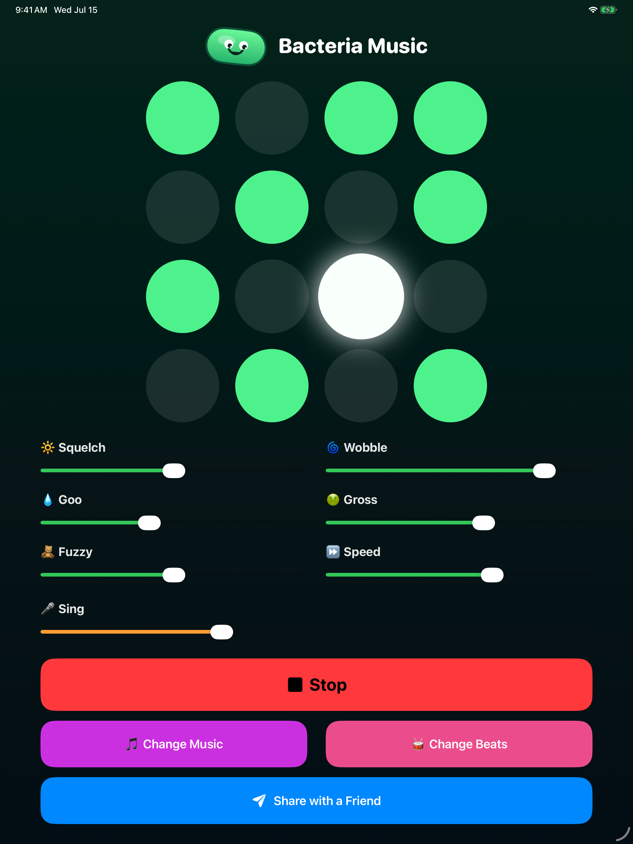 Bacteria Music screenshot 5