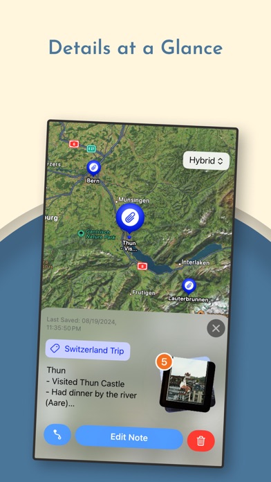 Travel Journal - Pyxis Screenshot