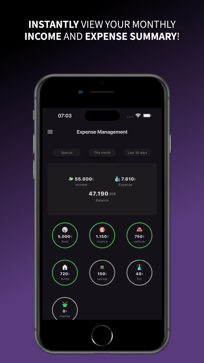 SmartBudget Expense Management