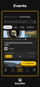 SunnyBiker - GPS + weather screenshot