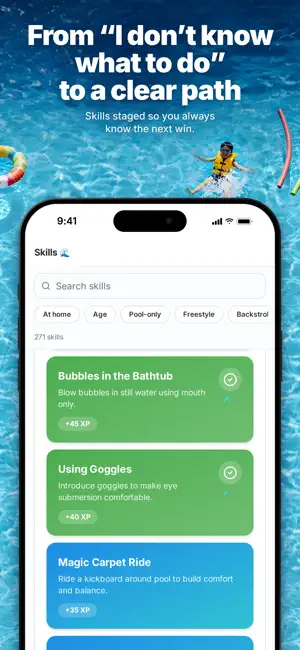 SwimSavvy - Learn to Swim screenshot 2