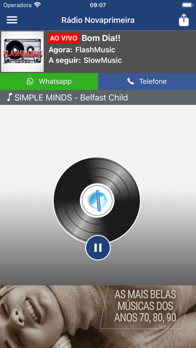 Rádio Novaprimeira Screenshot