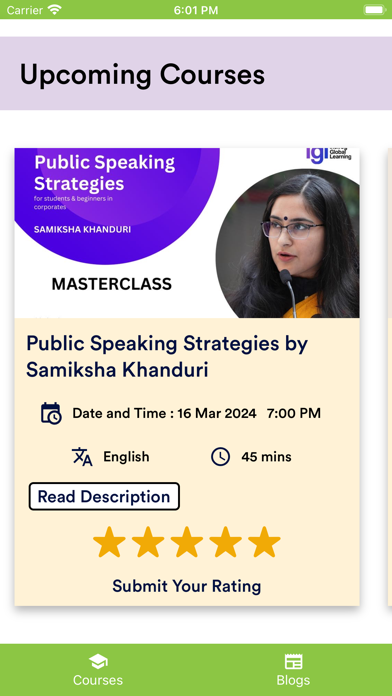 IGL University Screenshot 1 - AppWisp.com IGL University Screenshot 1 - AppWisp.com