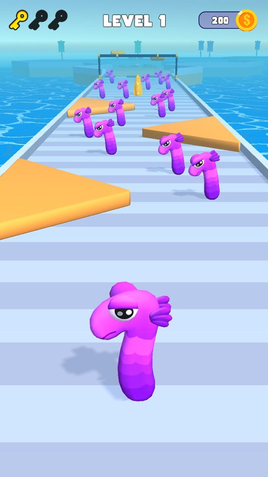 #1. Number Run: Merge 3D Math (iOS) 由: Negaxy., JSC