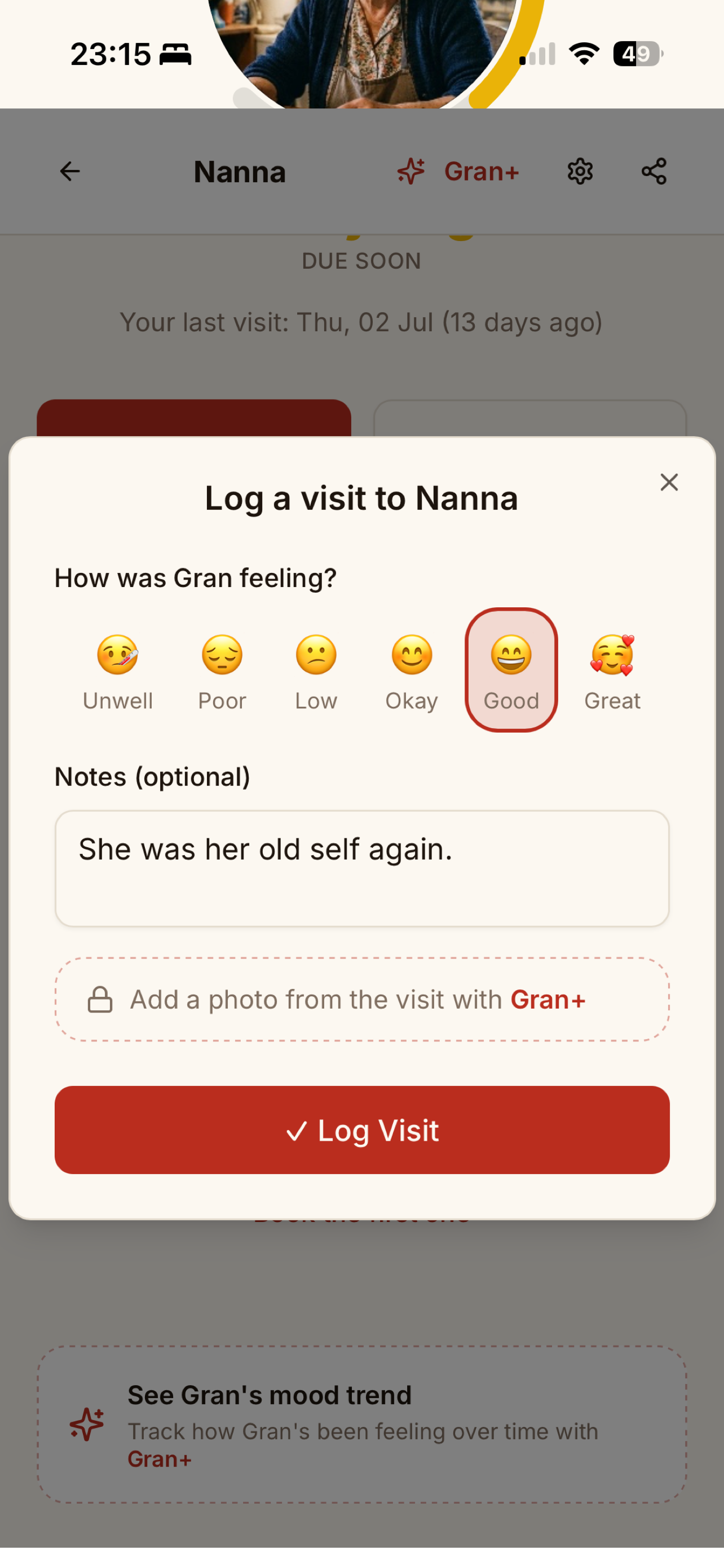 GranWatch screenshot 4