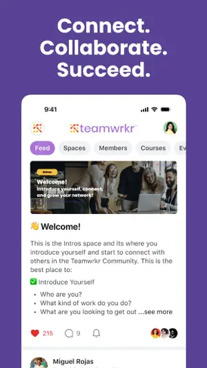Teamwrkr Community screenshot 1