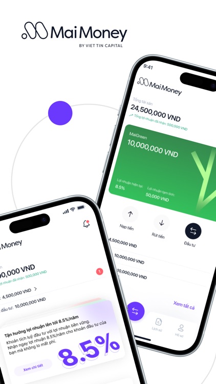 MaiMoney - Đầu tư và Tích lũy
