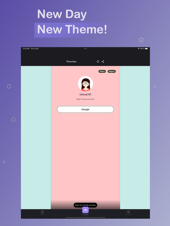 Screenshot #5 pour Bio link tree - link in bio