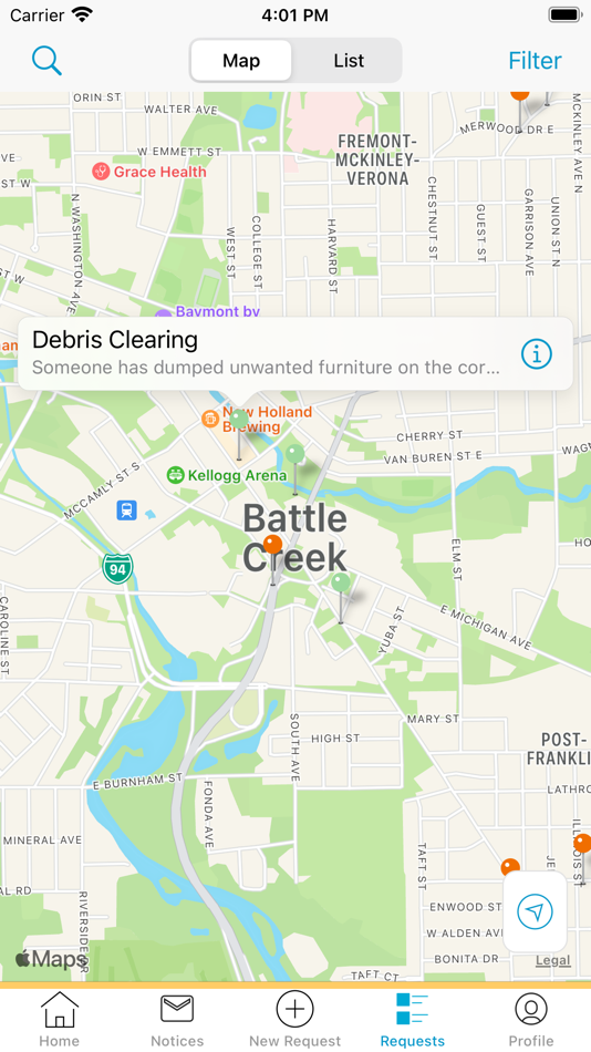 #2. Battle Creek MI 311 (iOS) Przez: City of Battle Creek