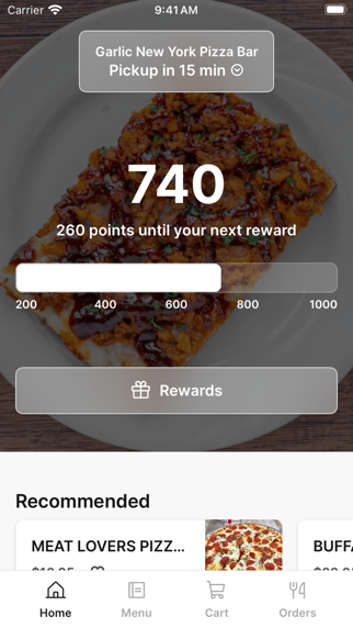 Garlic New York app screenshot