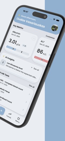 SnapLabs: Lab Results Tracker screenshot