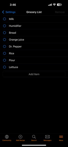 Savor: Sharing Recipes Screenshot 5 of 5