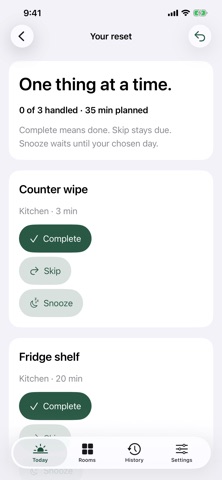 Room Reset Routines Screenshot 3 of 5