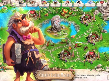Cavemen Tales: Prehistoric Age iPad screenshot
