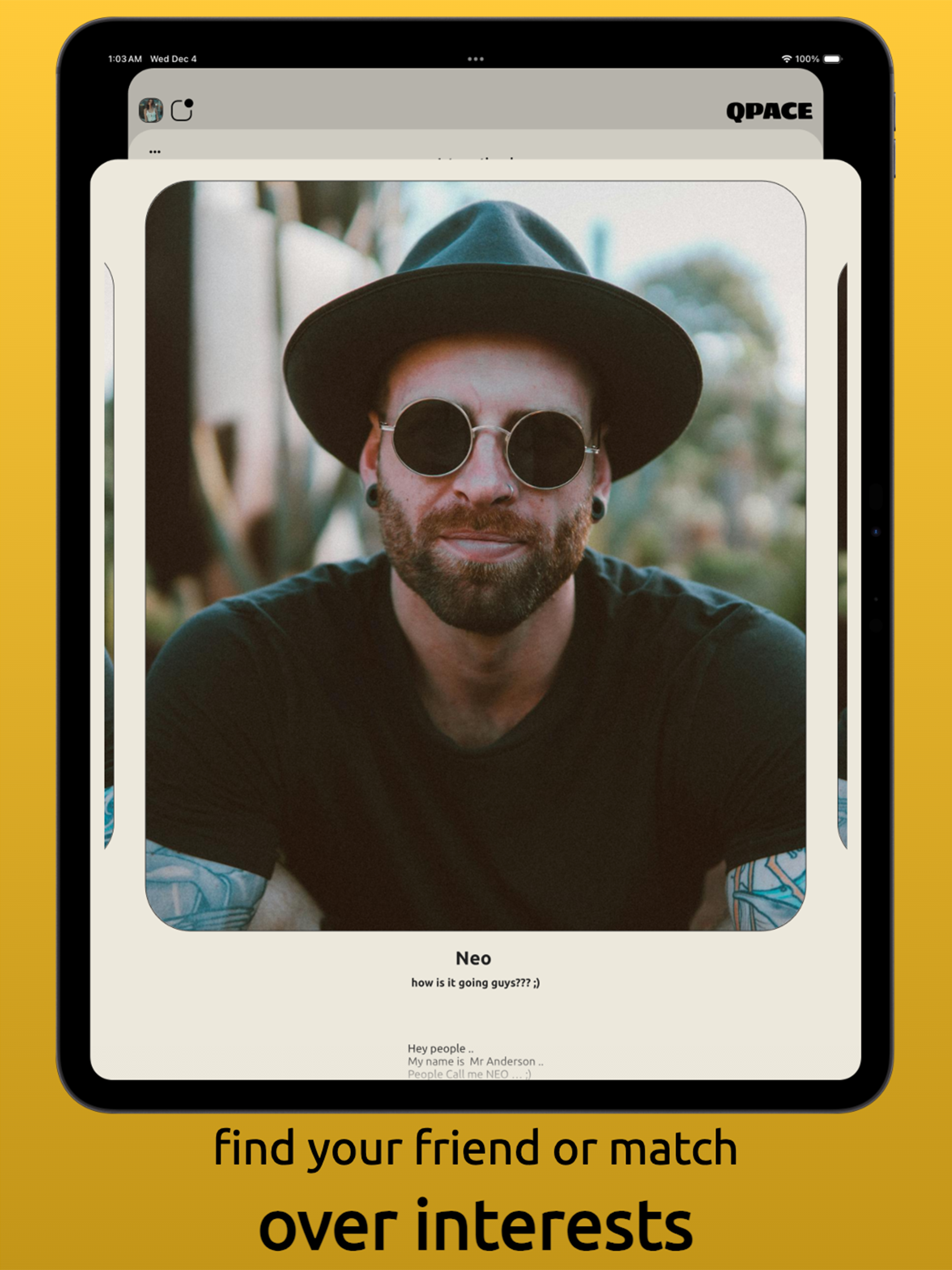 Qpace Dating App: Talk & Date