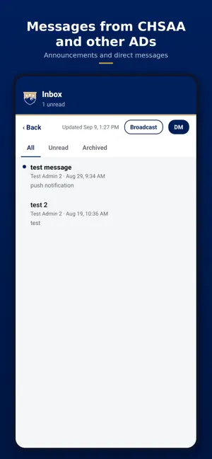 CHSAA screenshot 4