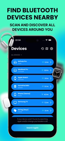 DeviceRadar - BLE Scanner Screenshot 1 of 5