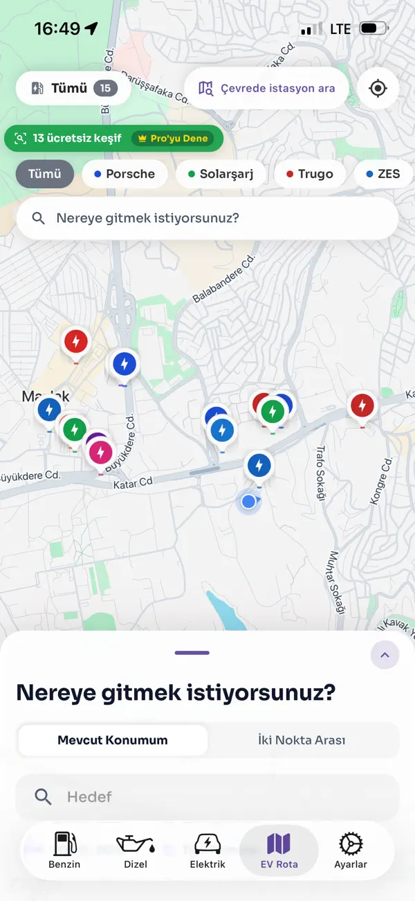 Screenshot #1 pour Yakıt Tüketimi