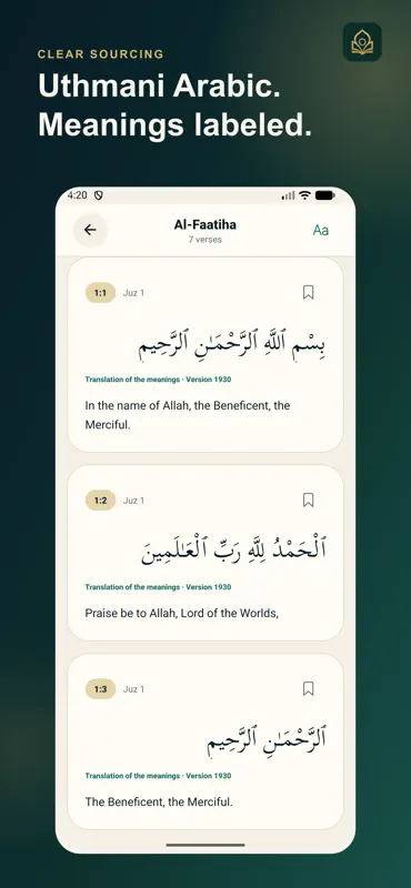 Ayah Garden: Quran & Prayer screenshot 5 of 6