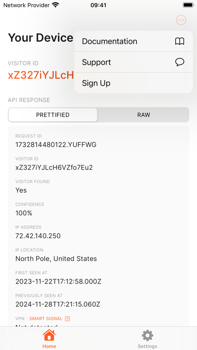 Fingerprint Pro Screenshot