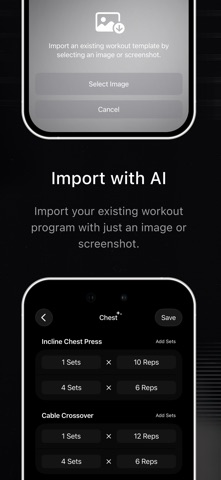 Sets Workout App Screenshot 2 of 7