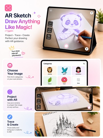 AR Drawing Projector: Draw Art