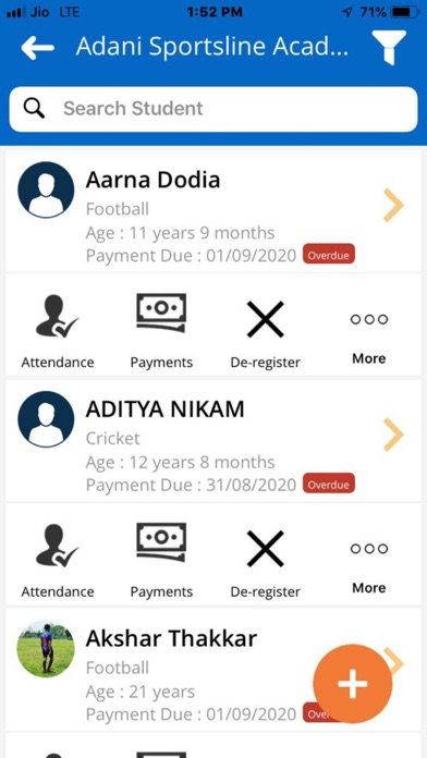 Adani Sportsline Academy Screenshot