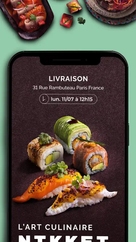 Côté Sushi, livraison de repas screenshot 2 of 4