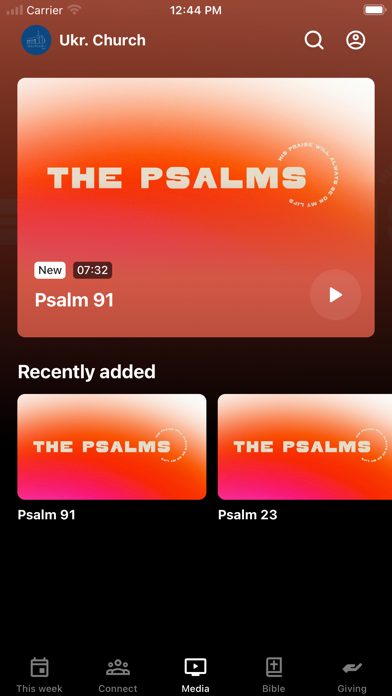 App screenshot