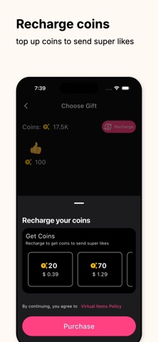 Like Me App iPhone screenshot
