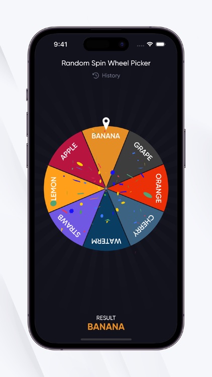 Random Spin Wheel Picker Game