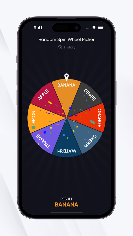 #2. Random Spin Wheel Picker Game (iOS) 由: UGUR DALKIRAN