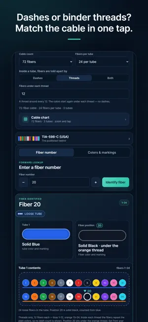Fiber Color ID screenshot 3