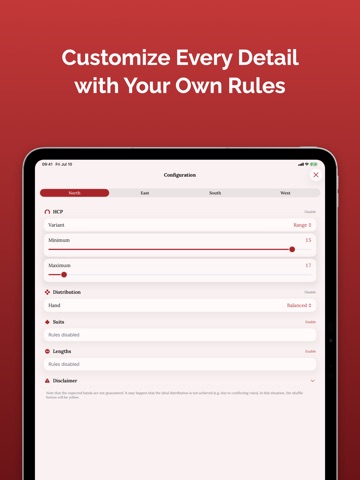 Atuto — Bridge Dealer iPad screenshot