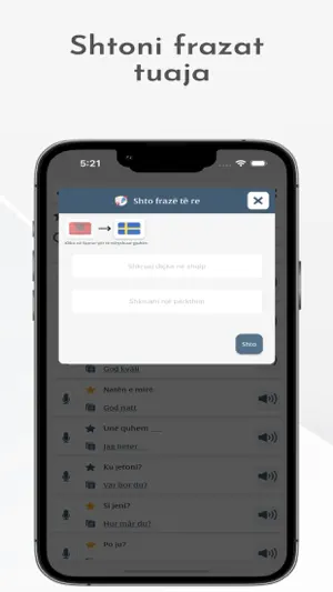 Mëso Suedisht: Fjalë & Biseda screenshot 4