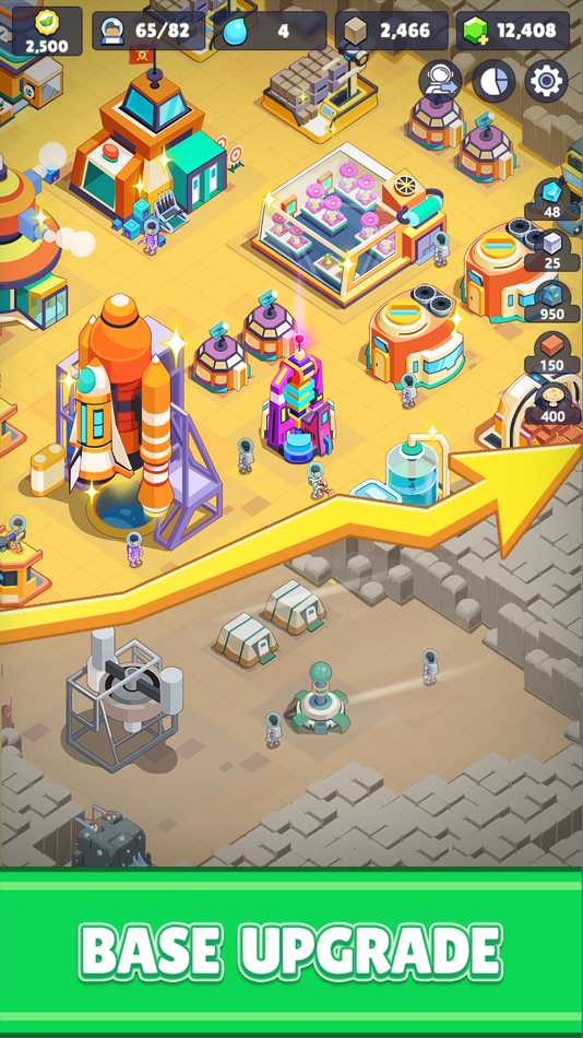 #5. Mars Survival: idle game (iOS) Podle: Oneorwa Technology Co.,Ltd.