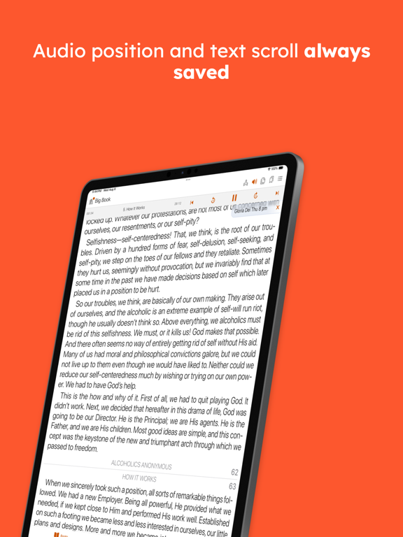 SoberHub iPad screenshot 3 - Lifestyle app