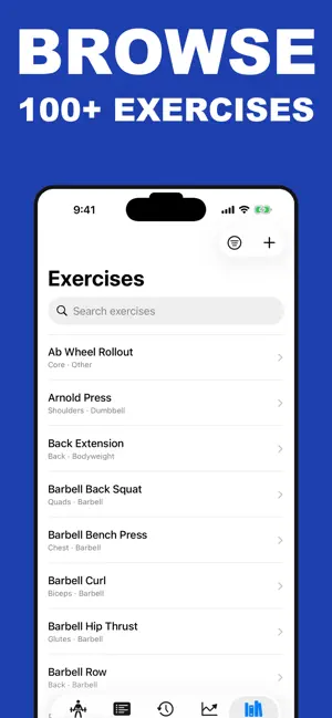 Workout Gym Strength Log screenshot 4
