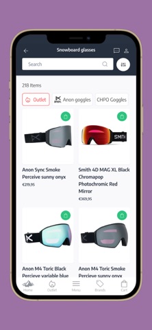 Snowboards Outlet screenshot