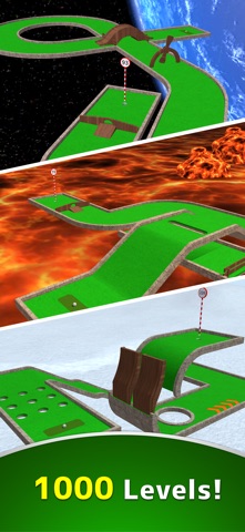 Mini Golf 1000: Putt Putt Star iPhone screenshot