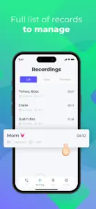 Audio Recorder: Calls & Voice. screenshot #3 for iPhone